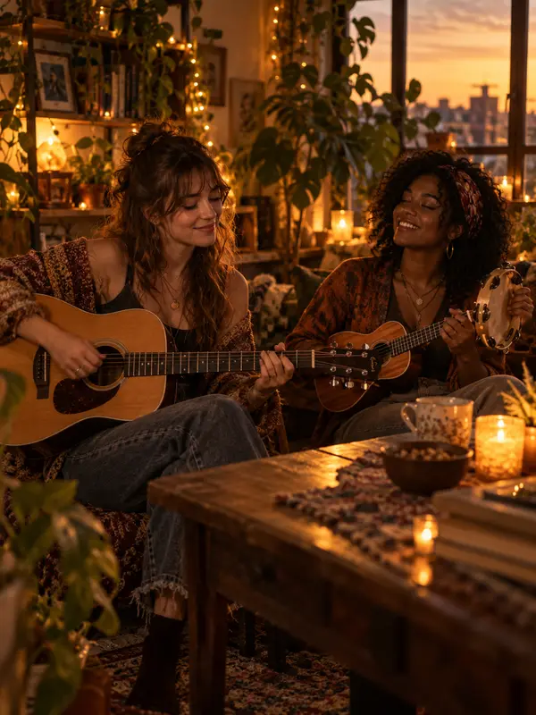 Indie Acoustic desk concert style